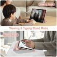 thumbnail image 4 of Fintie Hybrid Slim Case for iPad Pro 13-inch (M5) 2025 / (M4) 2024, Shockproof Cover with Clear Back Shell & Pencil Holder, Rose Gold, 4 of 10