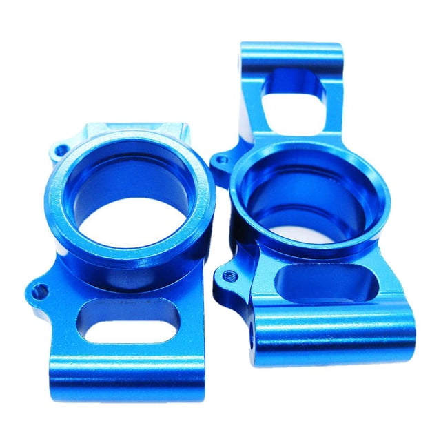 Soportes de Rodamientos Traseros Aleación de Aluminio Piezas de Montaje para Modelo Bricolaje , Hugo Soportes de rodamiento trasero RC