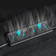 thumbnail image 3 of Tesla Model Y Cubierta de ventilación de aire trasera debajo del asiento, Deflector de ventilación de salida de aire acondicionado del asiento trasero Protector de rejilla Entrada de instalación, 3 of 5