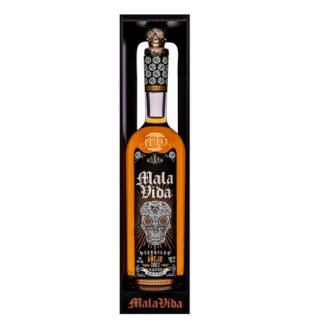 Pack de 4 Tequila Mala Vida Añejo 700 ml