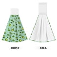 thumbnail image 2 of Disketp Froggs In The Lake Hanging Kitchen Towel Tie Towels Tea Bar Dish Cloths Dry Towel for Laundry Room Decor (18*14in), 2 of 7