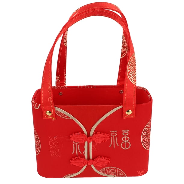 KAKOWELY Bolsas para ramos de flores del Festival de Primavera de Año Nuevo, cubo para envolver flores, bolsa práctica para regalos