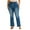 CC#-14 Blue2, variant on JULMCOMO Jeans for Women Boyfriend Ripped Straight Leg Jeans Waisted Stretch Distressed Denim Pants Frayed Trendy Jeggings Black S