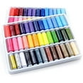 INTSUPERMAI 39rolls 109 Yard Mixed Colors Sewing Thread Set All Purpose ...