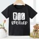 thumbnail image 3 of Camiseta para niños Big Brother Saurus Camiseta para niños con letras estampadas Big Brothers Big Sisters Camisetas Stranger Things Camiseta Huggy Wuggy, 3 of 4