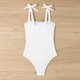 thumbnail image 5 of Trajes de baño de una pieza para mujer, traje de baño de playa con tirantes de color sólido para mujer, conjunto de bikini, traje de baño para mujer, 5 of 9