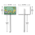 thumbnail image 4 of Eveokoki Welcome To Pollinator Garden Signs for Yard with Stake, Sturdy Aluminum Statement Plaque Sign Decoration for Yard Garden Lawn Outdoor,12x8 inch, 4 of 4