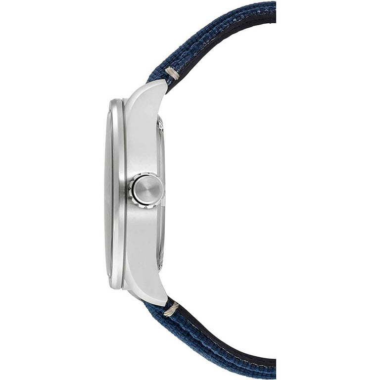 CITIZEN Eco-Drive Blue Dial Men's Watch, 42.6mm Case, Nylon Band