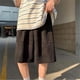 thumbnail image 1 of WILLBEST Conjunto de 2 Piezas de Pantalones Cortos Casuales de Verano para Hombre, Moda Playera, con Cremallera, de Manga Corta, 1 of 2