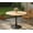 Natural Wood, variant on Mid-Century 24" Round Dining Table - Sturdy Space-Saving Table for Small Dining Areas