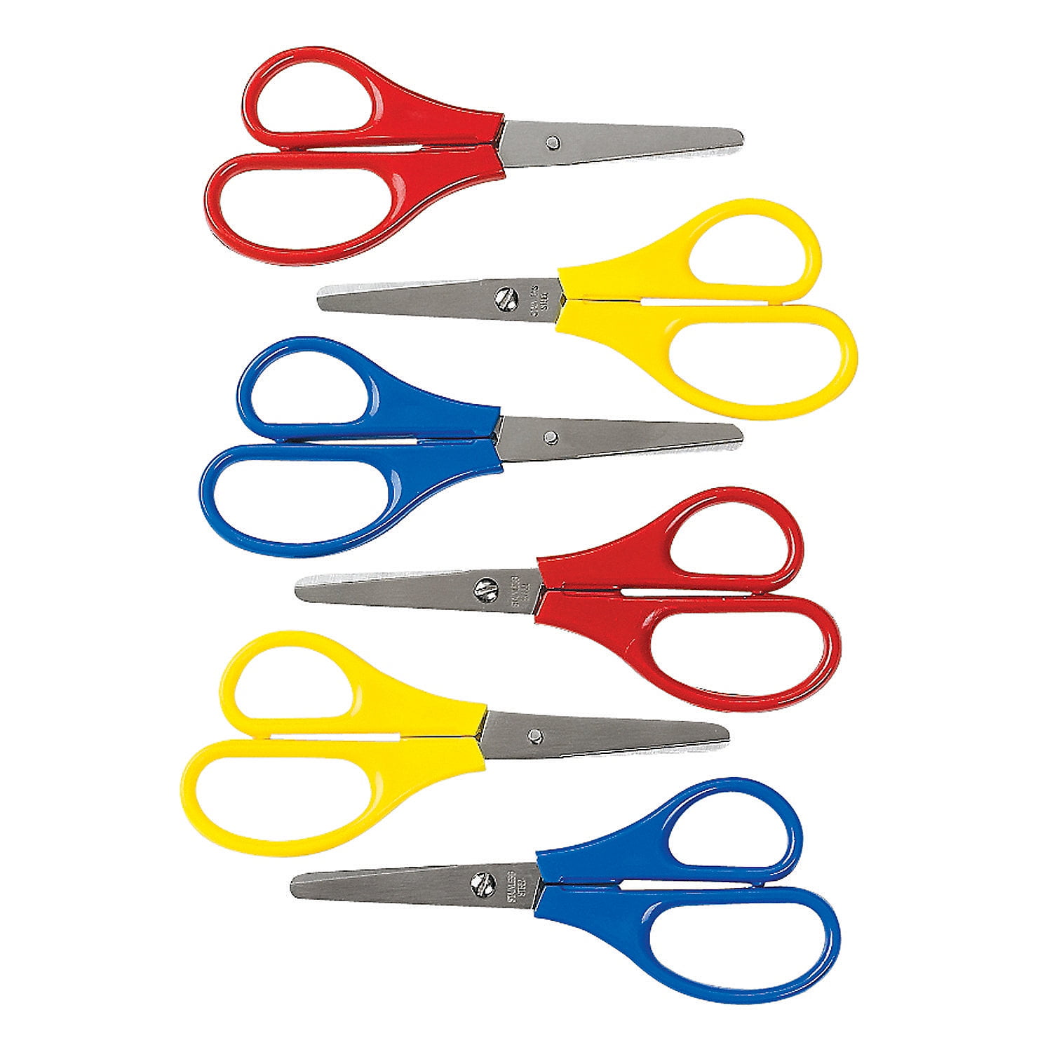Smooth Cut Preschool Scissors Basic Supplies 12 Pieces Walmart