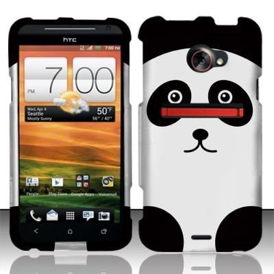 Design Rubberized Hard Case for HTC EVO 4G LTE - Panda