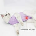 thumbnail image 2 of Traje de recuperación postoperatoria para gatos kzrfojy, enterizo suave y transpirable, 2 of 6
