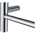 thumbnail image 4 of ANZZI Gown 7-Bar 23.6" Wall Mount Electric Towel Warmer in Polished Chrome, 4 of 12