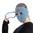 thumbnail image 4 of Mascarilla de lana pasamontañas cálidas mascarillas con gafas antivaho gorro de calavera a prueba de viento máscaras antipolvo invierno, 4 of 5
