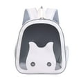 thumbnail image 1 of Bunblic Dog Backpack Carrier for Dogs Puppy Rabbits Carrying Bag for Camping Outdoor white, 1 of 8