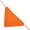 Orange, variant on Triangle Headscarf Lace-up Turban Bakers Baristas Chefs Waitresses Solid Versatile Hat Headwear