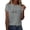 02-Dark Gray, variant on Women's T-Shirts Mit Print Basic Crewneck Plus Size Loose Fit Light Short Sleeve Cool Pattern Womens T Shirts Loose Fit Dark Gray Size 2XL
