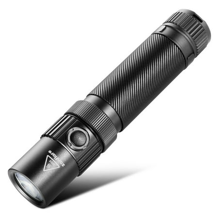 LED Flashlight, Zanflare Flashlight with 1240 Lumens, 7 Modes, Water Resistant, Portable Handheld Light Best for Camping, Outdoor, Emergency, Everyday (Best Budget Flashlight 2019)