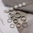 thumbnail image 5 of Marco redondo antiguo para fabricación de joyas, 10/100 piezas, cuentas envueltas, anillos de conexión, Espaciadores, tapa de cuentas de agujero pasan, 5 of 5
