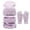A-Purple295, variant on Bibifish 3 PCS Scarf Hat Glove Sets For Women Solid Color Beanie Hat Neck Warmer And Gloves Three Piece Winter Outdoor Warm Hat Sets