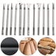 thumbnail image 4 of 12 herramientas para grabado y repujado de cuero, herramientas para estampación de patrones., 4 of 12