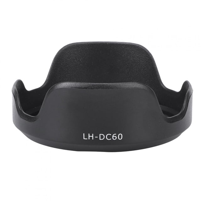 LHDC60 Support de Caméra en Plastique Noir pour Objectif Canon PowerShot SX30 SX20 SX10 IS SX1