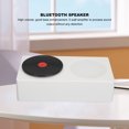 thumbnail image 3 of Speaker, POrtable  Record Player Speaker Style  Speaker with Night Light for Home Desk Office, 3 of 7