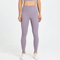 thumbnail image 1 of Pantalones de yoga desnudos para mujer, línea No Embarrassment, cintura alta, levantamiento de cadera, leggings ajustados, pantalones deportivos de fitness, 1 of 6