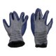 thumbnail image 1 of Guantes De Trabajo De Goma, Hilo De Poliéster, 12 Pares De Guantes De Trabajo, Agarre Firme, Antideslizantes, Lavables A Máquina, Transpirables Para La Construcción, 1 of 1