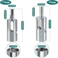 thumbnail image 3 of Herramienta para atar alambre de cercas para taladro – Torcedor de cercas de malla ciclónica de calibre 9 y 11 para portabrocas de 3 mordazas – Herramienta de metal resistente para atar cercas de gr, 3 of 6