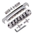thumbnail image 2 of Milaget 1 Set Saddle Tail Bridges With Spanner Replacement Part Bridges Guitar Accessory, 2 of 8