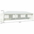 thumbnail image 4 of Gymax 10'x30' Heavy-duty Gazebo Wedding Canopy Party Pavilion Outdoor, 4 of 8