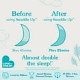 thumbnail image 5 of Love to Dream Swaddle Up Organic Cotton 1.0 TOG Baby Sleep Sack, Arms Up Design, Twin Zipper, Small 8-13 lbs, Cream, 5 of 9