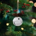 thumbnail image 5 of Taicans Colorful Iron Christmas Bell Ornaments - Hanging Tree Pendants,Wind Chime Decor for Holiday Home,Xmas Gifts with Rustic Star & Pinecone Design - Durable Festive Decorations, 5 of 6