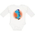 thumbnail image 3 of Inktastic Skateboard Gift for Boys Boys Long Sleeve Baby Bodysuit, 3 of 5