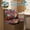 Color05, variant on RV Dinette Cushion Covers Print RV Seat Covers 2 Pack Camper Cushion Covers Dinette Booth Set Stretch Washable Couch Cover for RV Camper Sofa