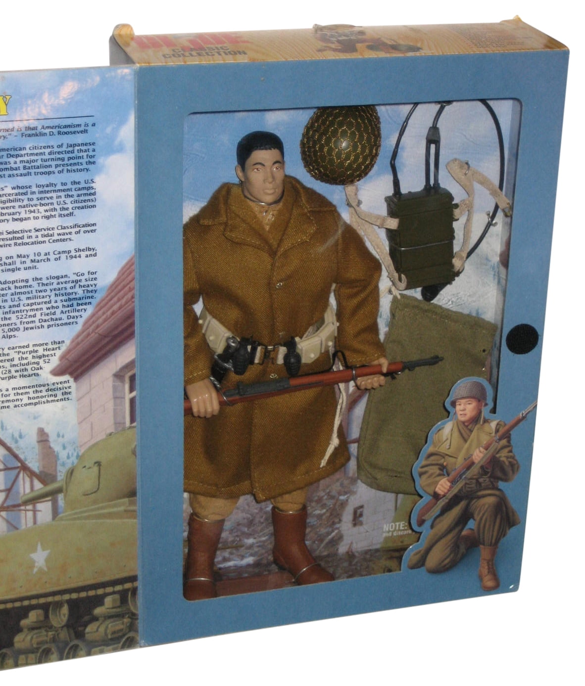 GI Joe Classic Collection (1998) Hasbro 12-Inch Figure - (WWII 442nd  Infantry Japanese-American Nisei Soldier)