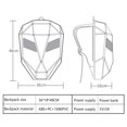 thumbnail image 7 of Sorven LED Bag LED Backpack, Programmable Screen LED Bag for Riding, 7 of 7