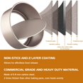 thumbnail image 3 of CHEFMADE Bakeware Round Cake Pan, 8-Inch with Removable Loose Bottom Nonstick & Quick Release Coating Chiffon Bakeware for Oven and Instant Pot Baking (Champagne Gold), 3 of 7