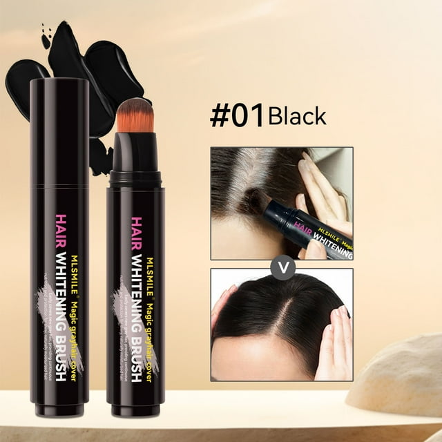 Up to 60% off Gifts Xihbxyly Disposable Hair Stick Portable Blacking Hair Stick First Aid Quick Cover Hair Hair Colouring Artifact Blacking Hair On-Trend Low Spend
