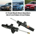 thumbnail image 5 of 2pcs Front Shock Strut Absorbers for BMW 3 F30 320i 328i 37116793865 37116793866, 5 of 15