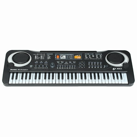 Kid's Children 61 Keys Small Music Electronic Digital Keyboard Key Board Electric Organ Piano Toys Christmas (Best Home Electric Piano)
