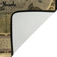 thumbnail image 4 of GZHJMY Vintage World Map Non Slip Area Rug for Living Dinning Room Bedroom Kitchen, 4' x 5'(48 x 63 Inches), World Map Nursery Rug Floor Carpet Yoga Mat, 4 of 6