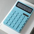 thumbnail image 4 of Methold Calculadora de escritorio con pantalla panorámica precisa de 12 dígitos Calculadora electrónica Calculadora científica Computadoras y accesorios blanco, 4 of 6