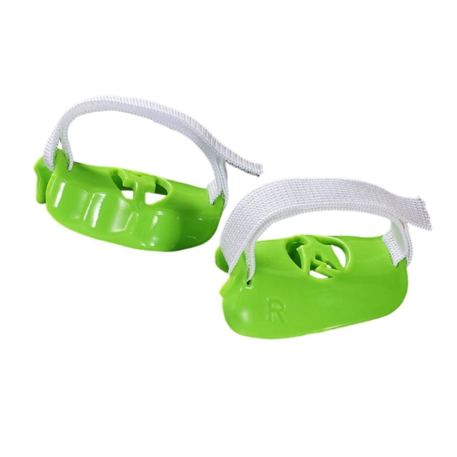 Entrenador de dedos para piano, 2 piezas, ejercitador de dedos portátil, herramienta ortopédica para mano de piano Verde