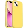 thumbnail image 7 of Entronix Silicone Case for iPhone 14 6.1 inch {Shock-Absorbent- Raised Edge Protection- Silicone Rubber Case Compatible with iPhone 14 (6.1 inch 2022 Released) Yellow, 7 of 7