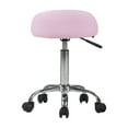 thumbnail image 5 of Impressions Vanity Shauna Swivel Vanity Stool Chair with Adjustable Height and Comfy Foam Seat (Pink), 5 of 5