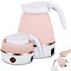 thumbnail image 1 of Foldable electric kettle, 600ml silicone travel kettle, foldable travel kettle, foldable camping kettle, portable electric kettle for, 1 of 5