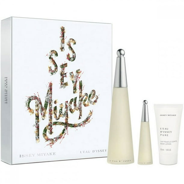 Issey Miyake - Issey Miyake L'eau D'Issey Perfume Gift Set for Women, 3 ...